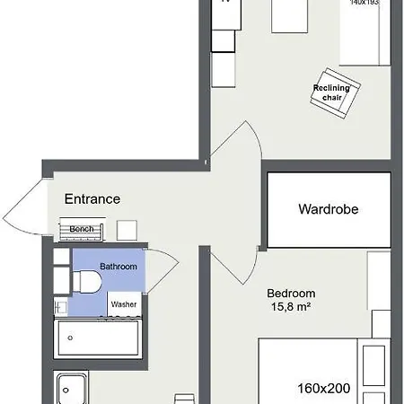 Apartment Modern 2